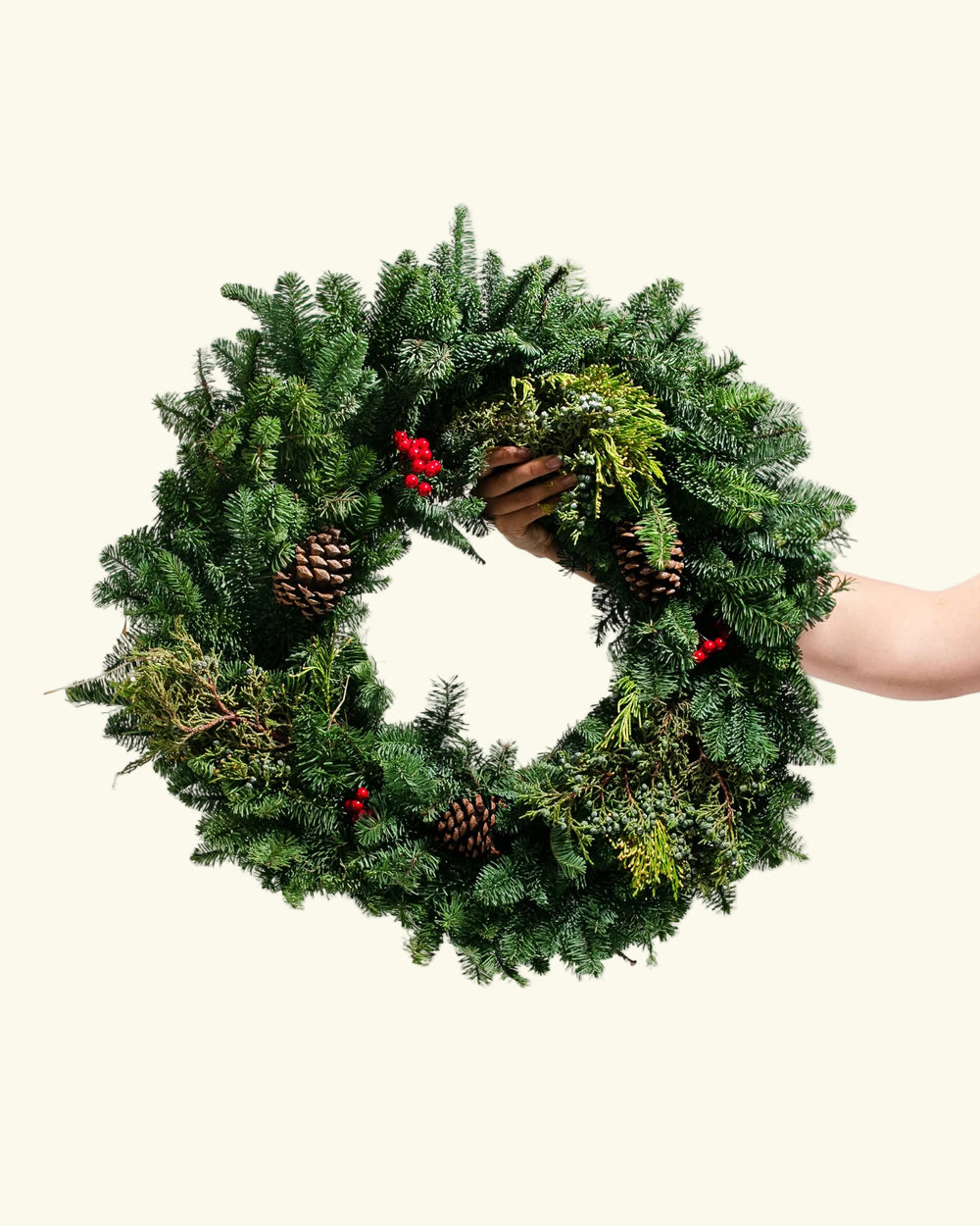 Fresh Cut Holiday Wreath