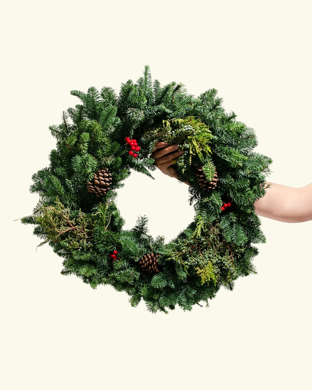 Fresh Cut Holiday Wreath