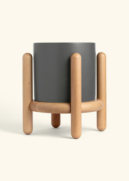 Classic Planter, Charcoal