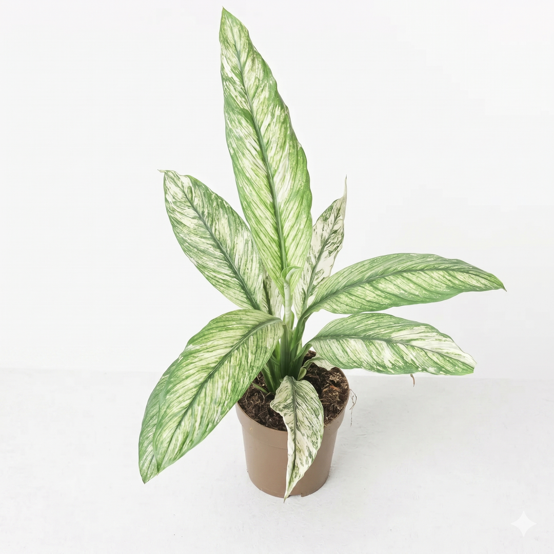 Variegated Spathiphyllum Sensation